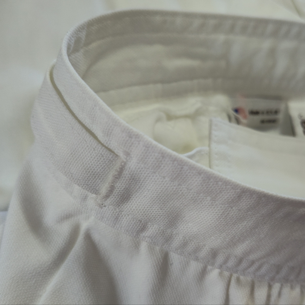 VINTAGE COUNTRY SUBURBANS Classic White A-Line Tie-Waist Wrap Skirt Size 16 - Picture 5 of 8